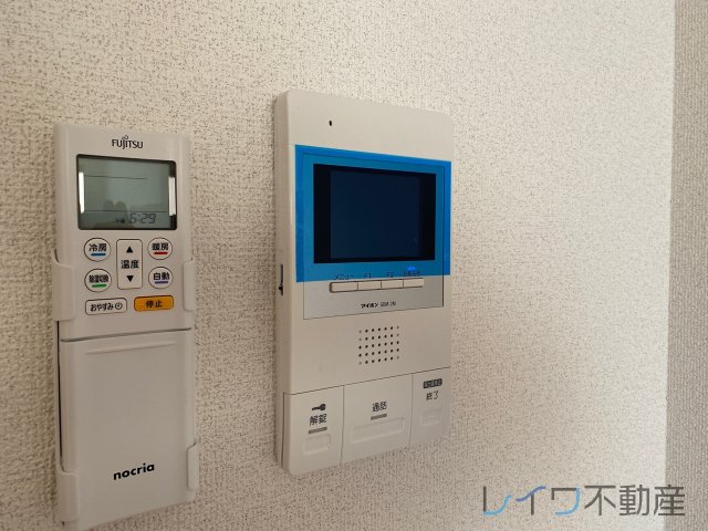 セキュリティ　モニターホンです