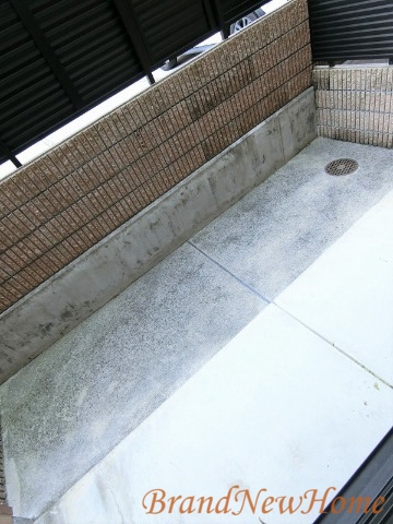 バルコニー　１階部分バルコニー