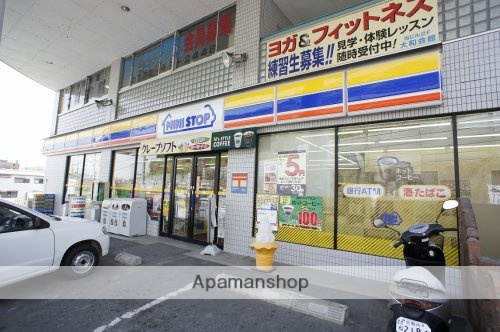 コンビニ　ミニストップ　帝塚山6丁目店（コンビニ）まで1m