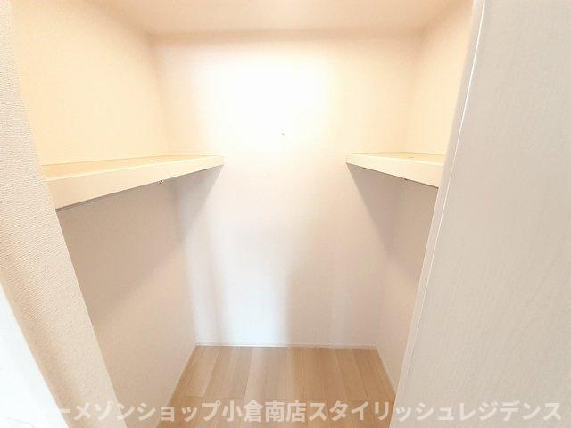 収納　収納のためのスペースです