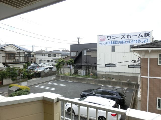 眺望　バルコニーからの景色です