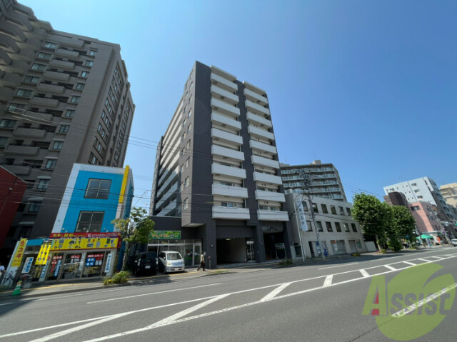 建物外観　札幌市北区北３８条西「エミュー麻生」