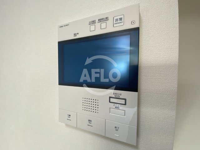 セキュリティ　ポラリス松ヶ枝　TVモニター付きインターホン