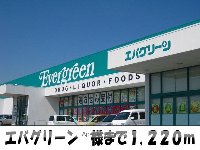 スーパー　エバグリーン様（スーパー）まで1220m