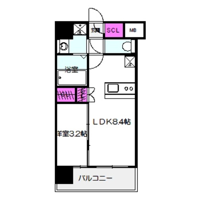 エスリードレジデンス都島NORTHの間取り写真