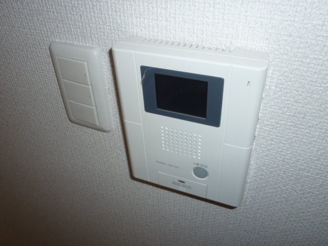 セキュリティ　モニター付きです