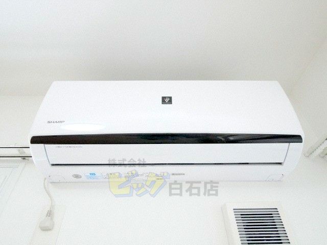 その他設備　夏も快適なエアコン完備しています♪