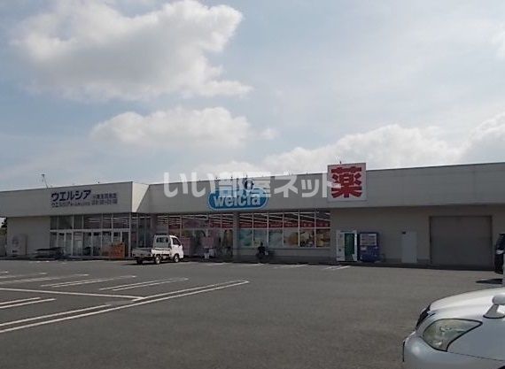 ドラックストア　ウエルシア　小美玉羽鳥店（ドラッグストア）まで748m