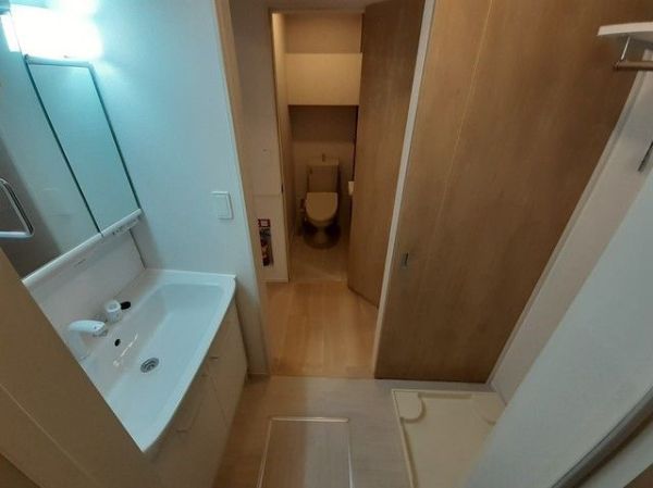 洗面設備　同じ施工会社のイメージ写真です（現状を優先します）