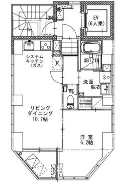 ラスパシオ蔵前レジデンスの間取り写真