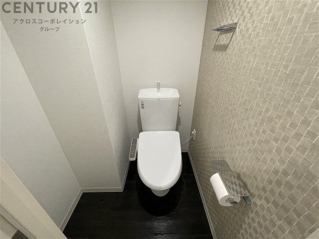 トイレ　ウォシュレット付きのトイレです♪