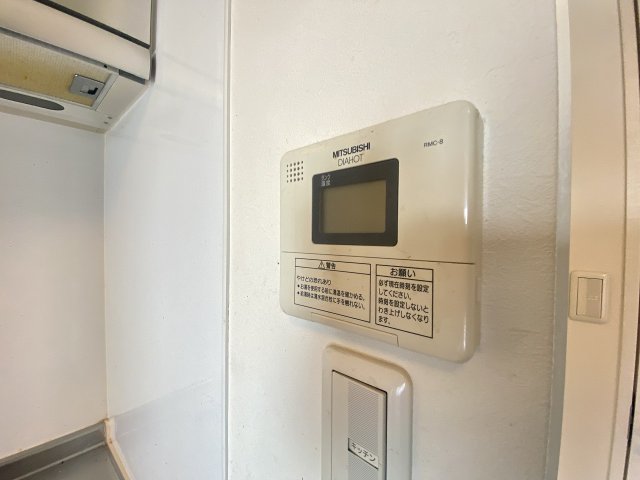 セキュリティ　モニター付きインターホンです