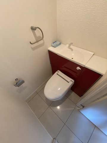 トイレ　ゆったりとした空間のトイレです