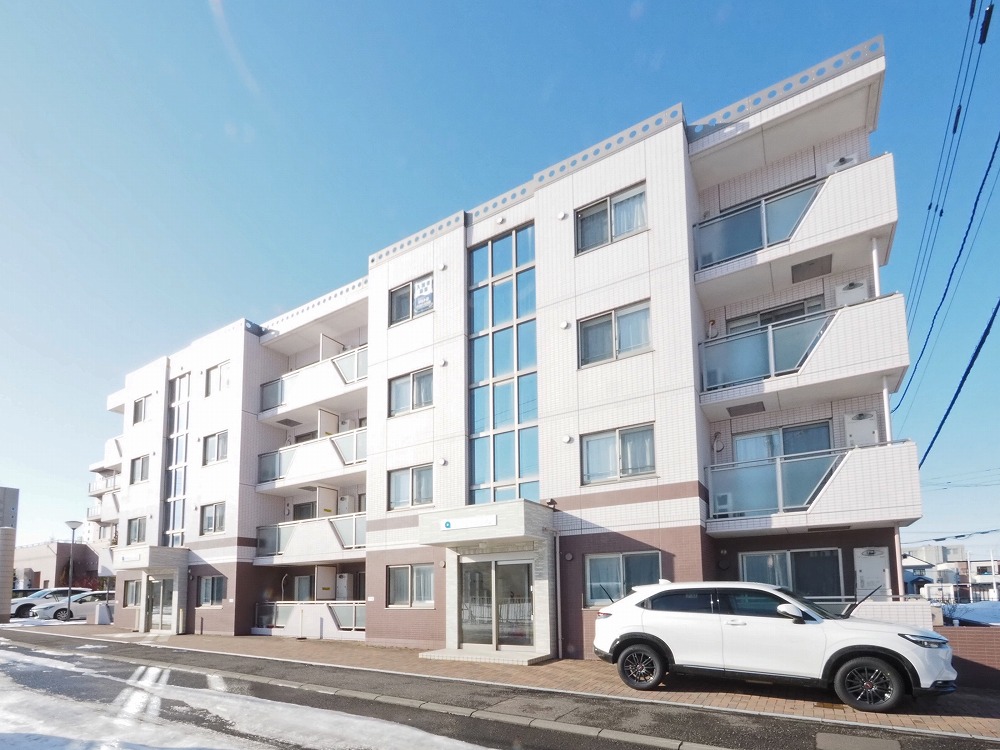 建物外観　JR函館本線「白石」より徒歩約2分♪