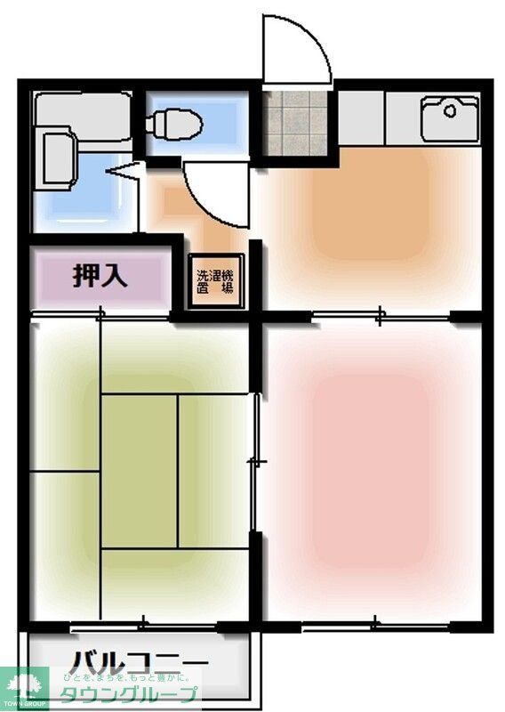 ハイツ331の間取り写真