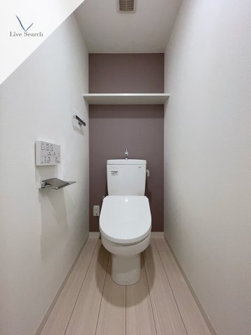 トイレ　ゆったりとした空間のトイレです