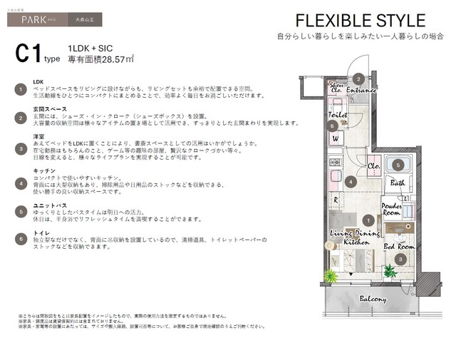 その他設備　家具配置図