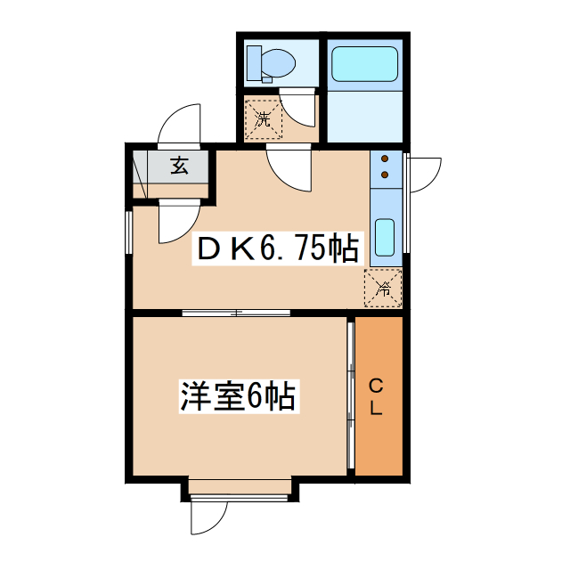 ラフィーネ花園の間取り