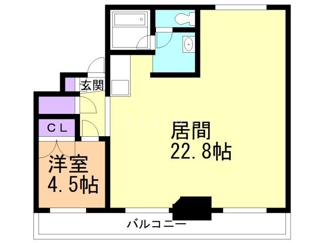 メープルバウム　１棟の間取り