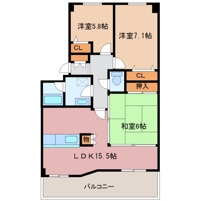 エスペランサIIの間取り