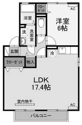 ソレーユＣ・Ｋの間取り