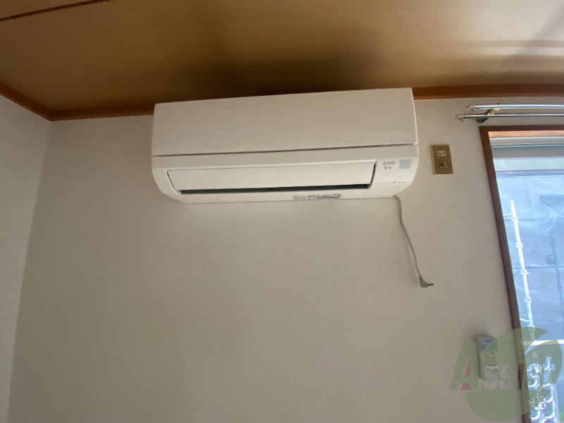 その他設備　エアコンが付いているので夏も冬も快適ですね～