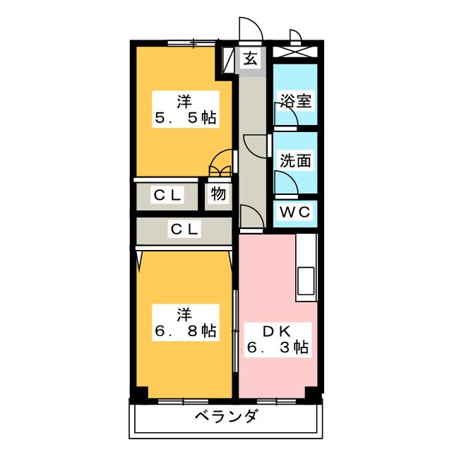 ザ・ロイヤルの間取り