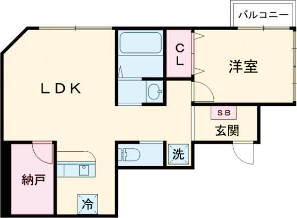 グランティ新潟の間取り