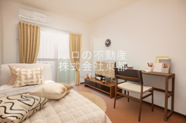 居室・リビング　こちらの家具はＣＧです。家具付きではございません。