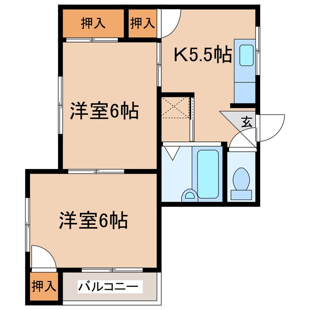 セントラルビルの間取り