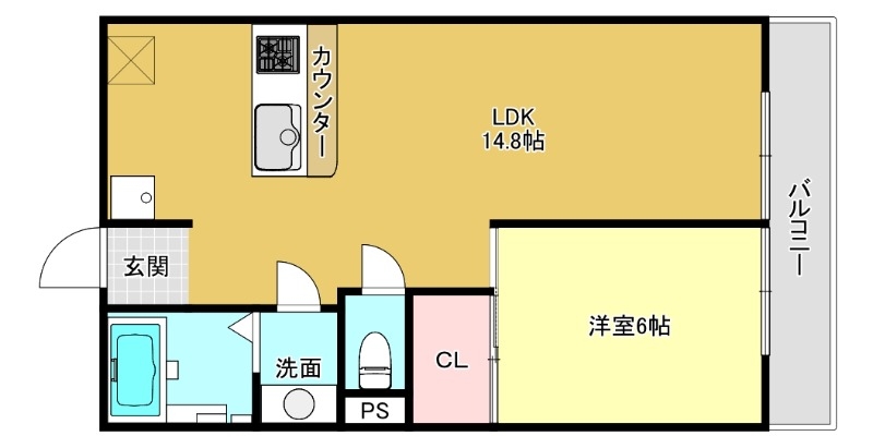 ルビーハイツ大森IIの間取り