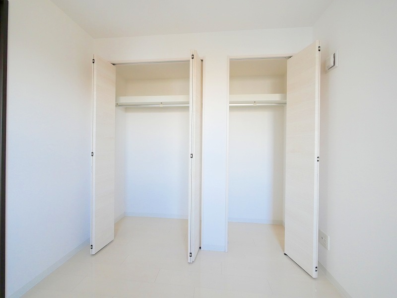 収納　各お部屋に収納があり荷物が多くても大丈夫♪