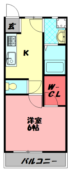 ＧＯＮＢＩマンションの間取り