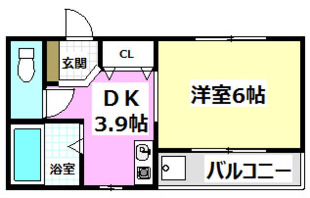 フレンズハイムの間取り