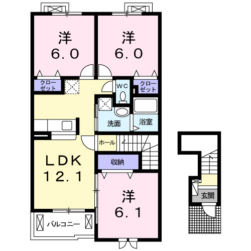 ルーチェ（ＬＵＣＥ）の間取り