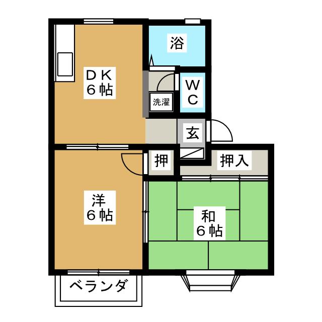 グランパス正和の間取り