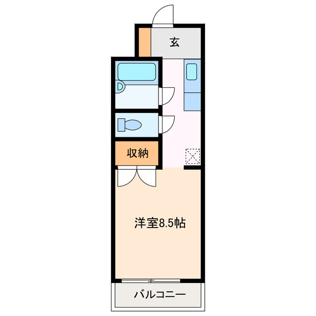 ジョイフル江島の間取り