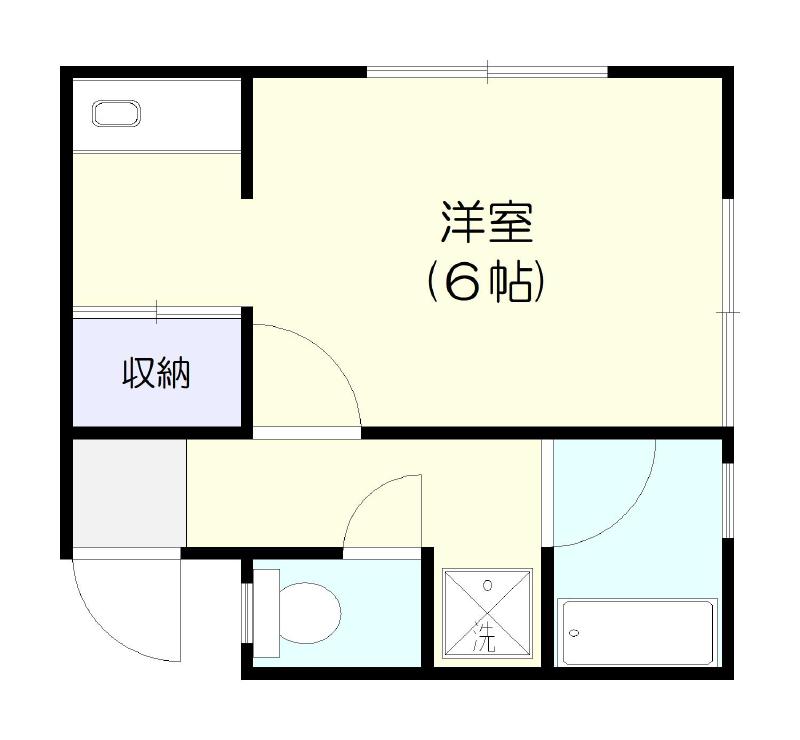 ブルーハイツ東郷の間取り