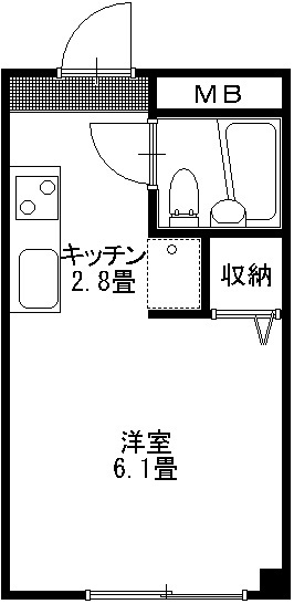 シティハウス・イソの間取り