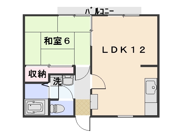 ハイツスズキの間取り