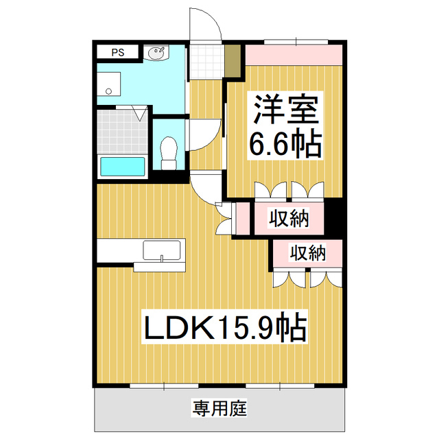 サンパレス高森の間取り