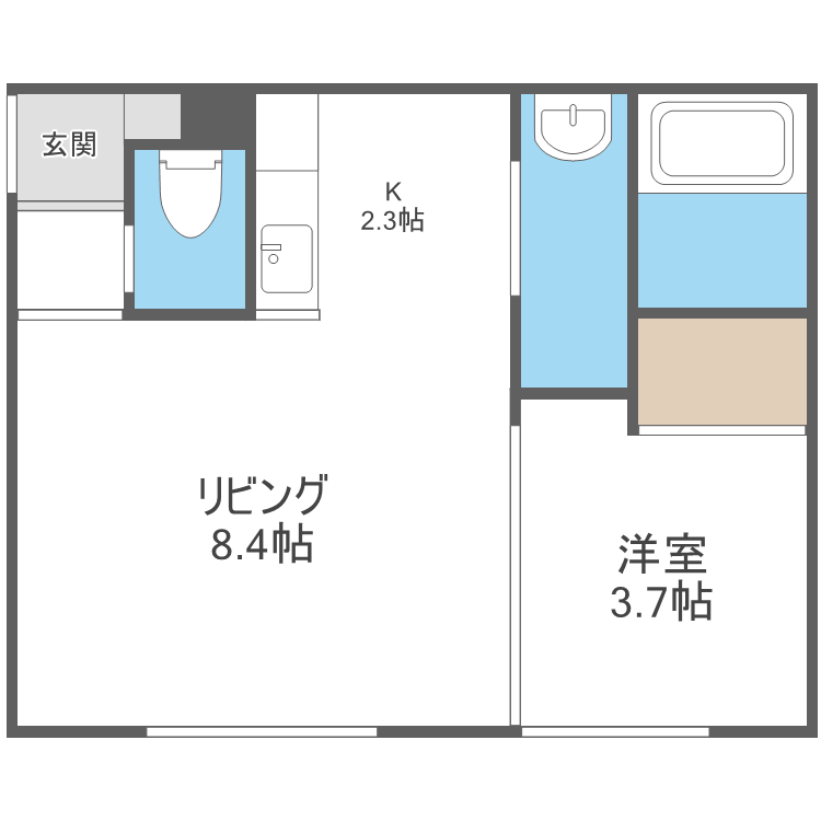 ダイナスティアの間取り