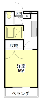 コンフォート幸の間取り