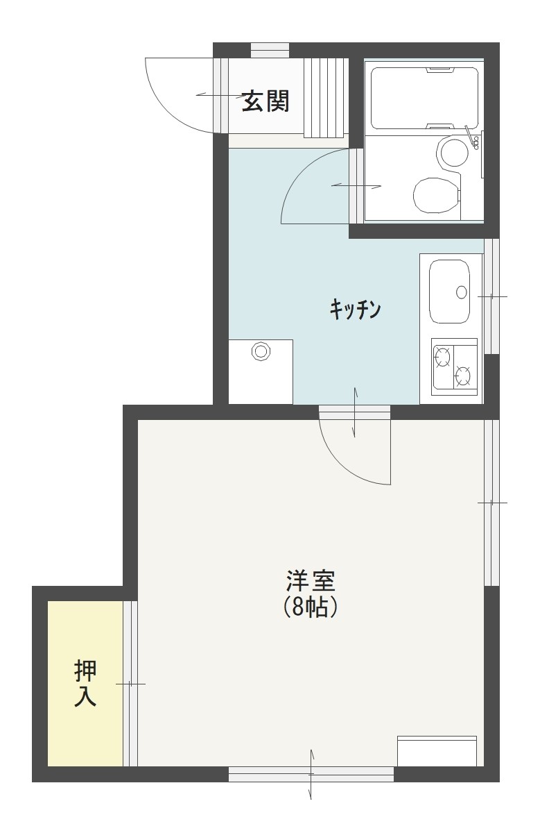 サンライズS1の間取り