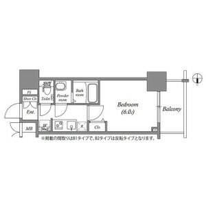 大阪市東成区玉津のマンションの間取り