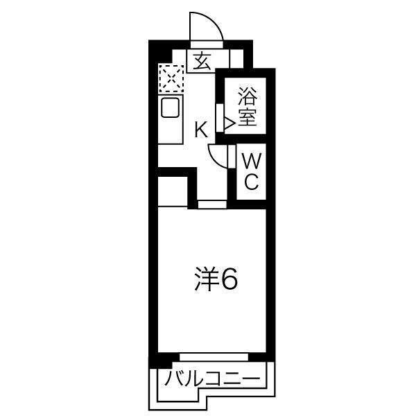 半田市青山のマンションの間取り