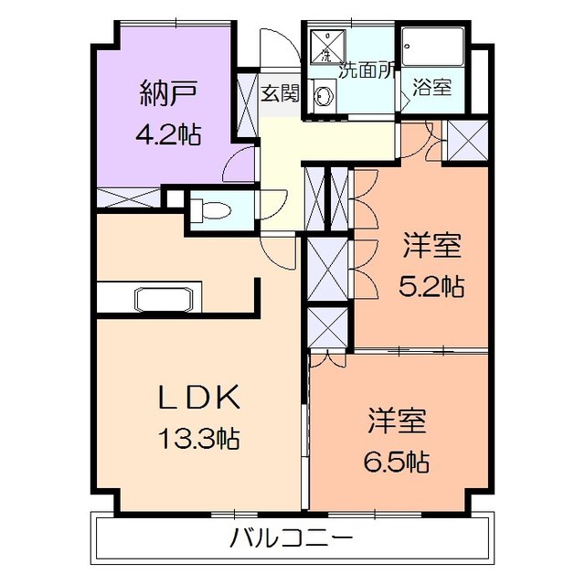 ステラ本厚木の間取り