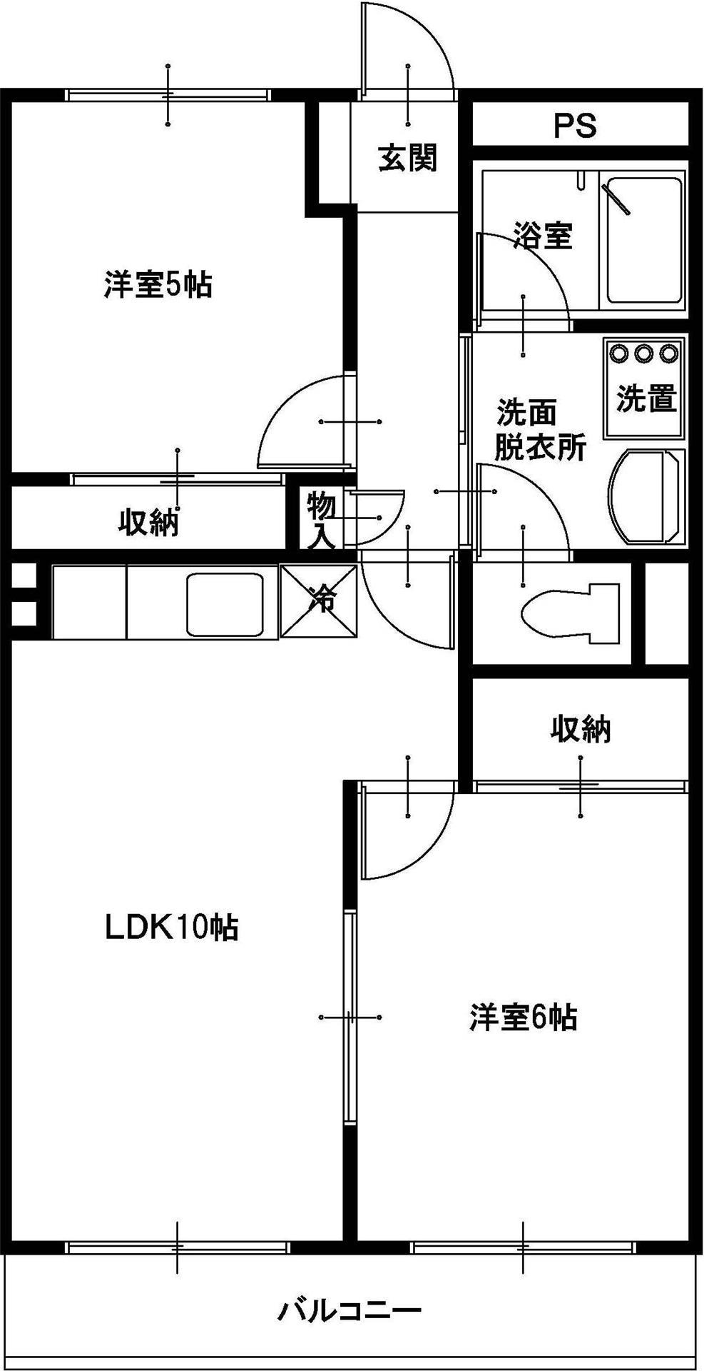 志幸４２　シャンソンの間取り