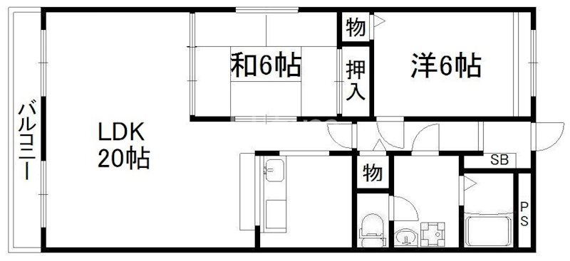 メゾントワの間取り