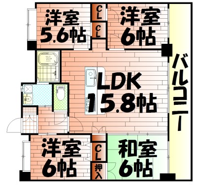 フェルト127の間取り